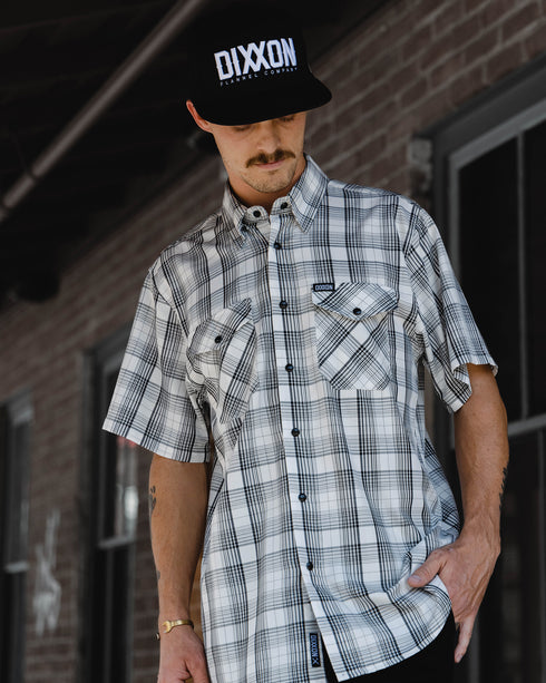 CHAPLIN BAMBOO SHORT SLEEVE BUTTON UP - MENS
